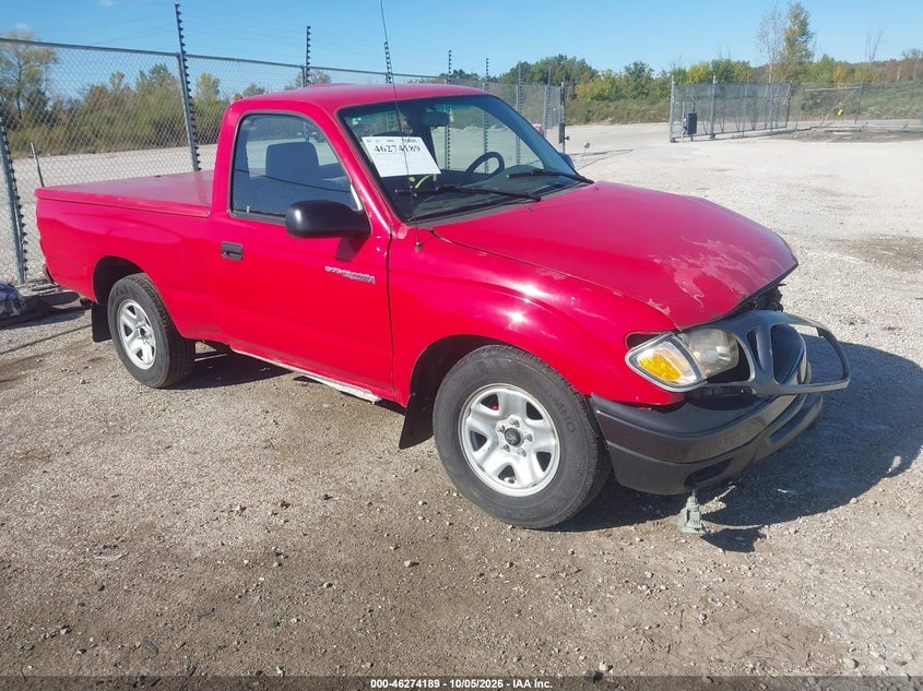 2001 TOYOTA TACOMA | 5TENL42N01Z876288 | UPCARS