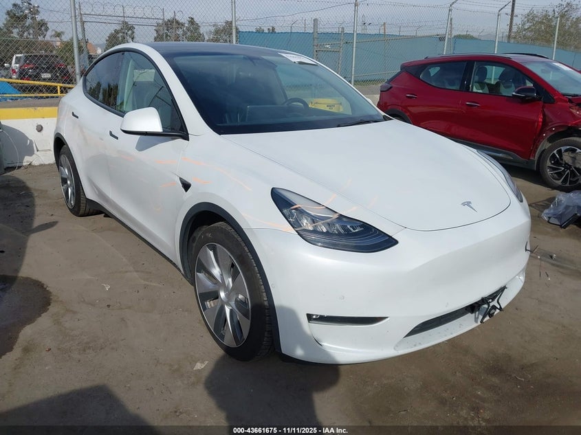 2021 TESLA MODEL Y LONG RANGE DUAL MOTOR ALL-WHEEL DRIVE | 5YJYGDEE0MF161210 | UPCARS