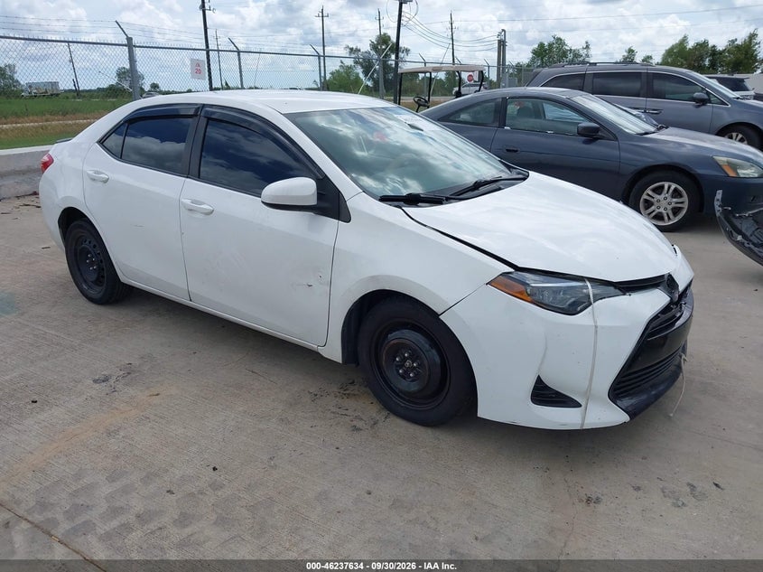 2019 TOYOTA COROLLA LE | 2T1BURHE7KC214588 | UPCARS