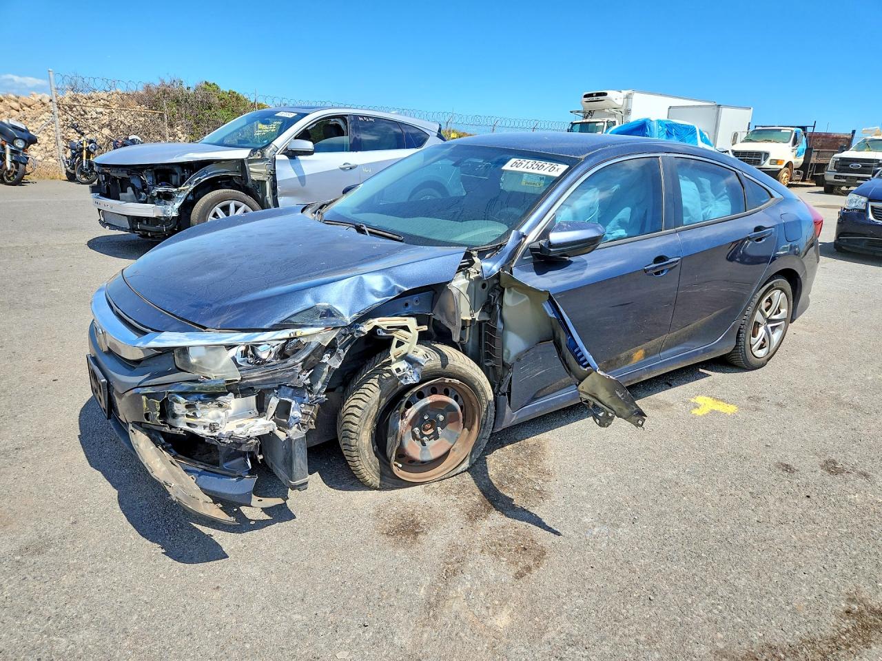 2017 HONDA CIVIC LX | 19XFC2F53HE011299 | UPCARS