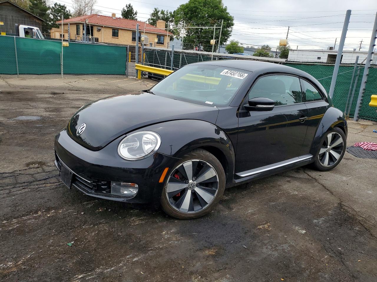 2012 VOLKSWAGEN BEETLE TURBO | 3VW4A7AT3CM632912 | UPCARS