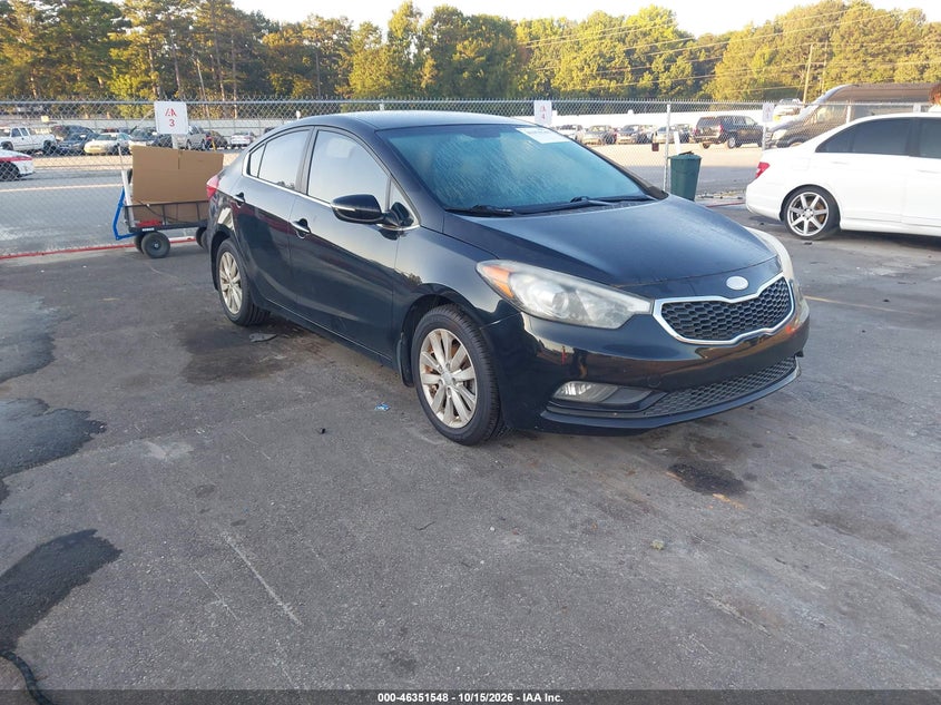 2014 KIA FORT EX | KNAFX4A88E5047916 | UPCARS