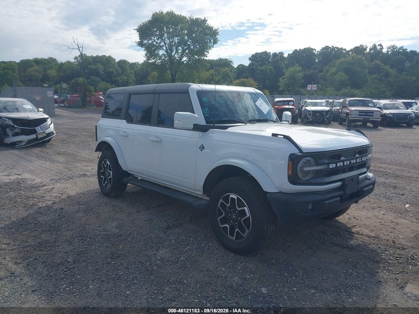 2024 FORD BRONC OUTER BANKS | 1FMDE8BH0RLA72442 | UPCARS
