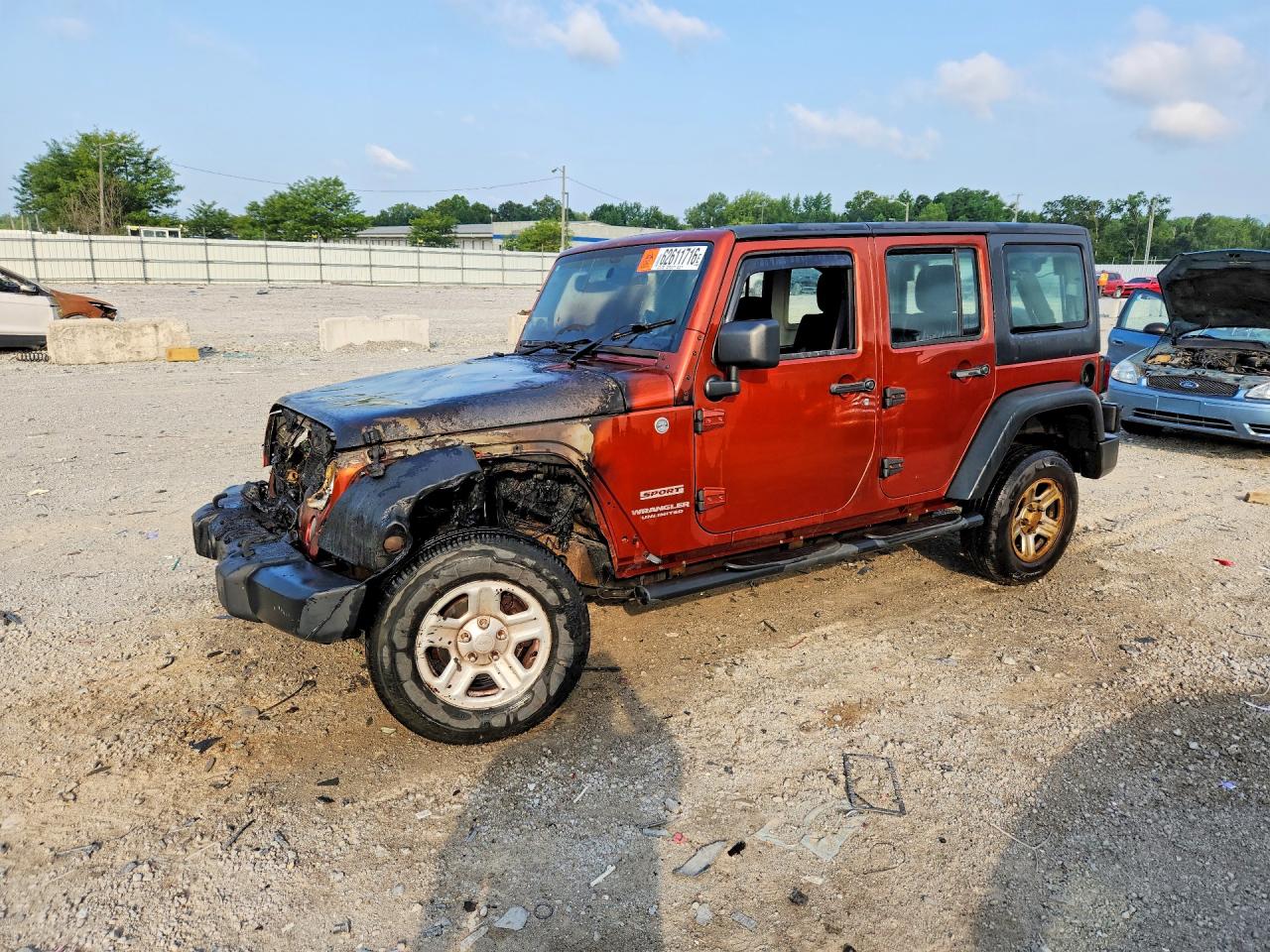 2014 JEEP WRANGLER SPORT | 1C4BJWKG0EL257037 | UPCARS