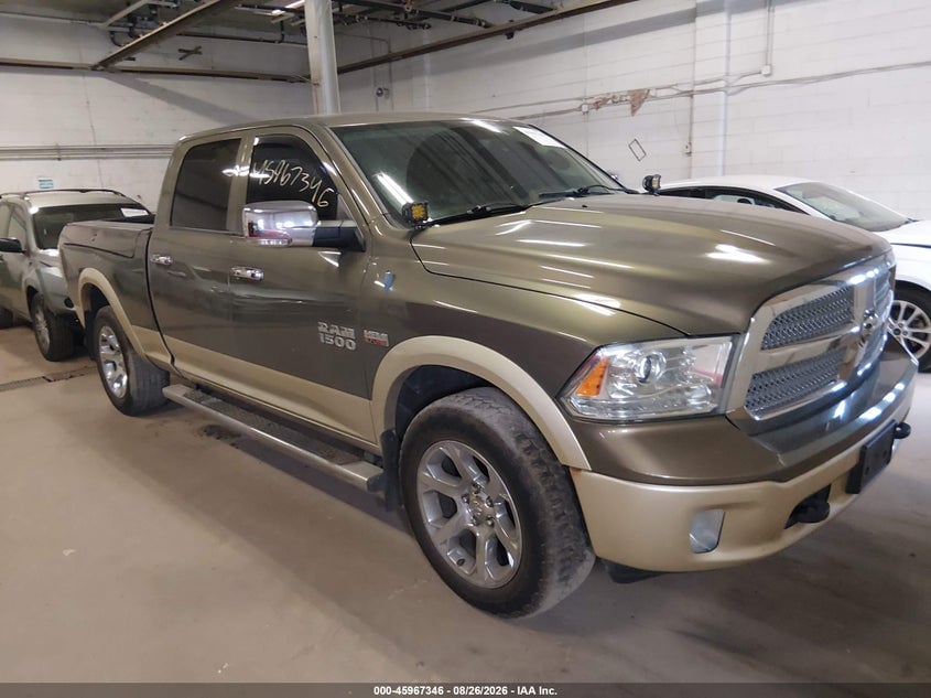 2013 RAM 1500 LARAMIE LONGHORN EDITION | 1C6RR7WT0DS684802 | UPCARS