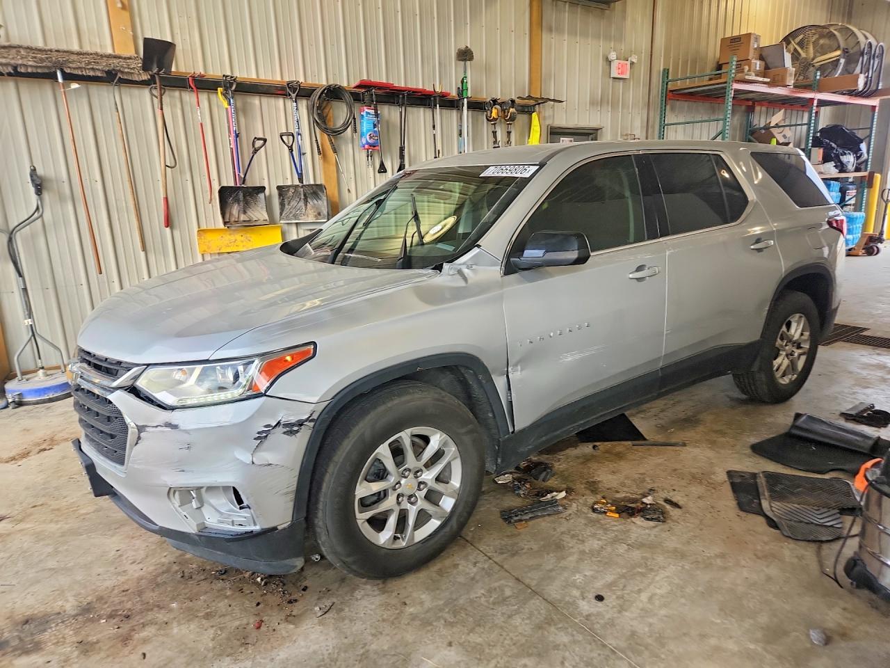2021 CHEVROLET TRAVERSE LS | 1GNEVLKW0MJ196684 | UPCARS