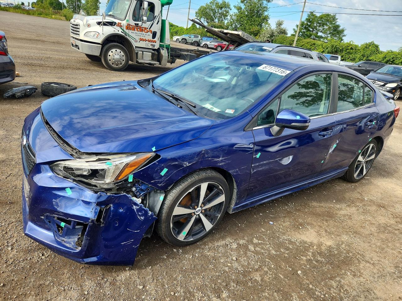 2018 SUBARU IMPREZA LIMITED | 4S3GKAU63J3607698 | UPCARS