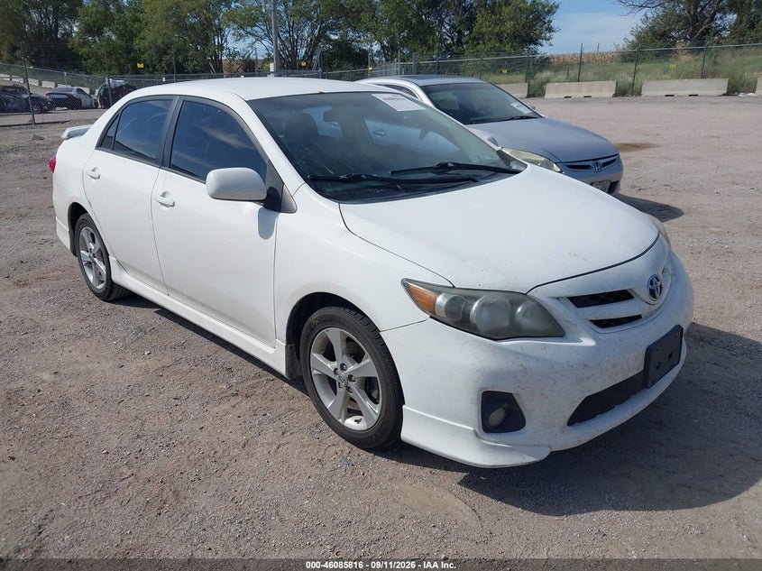 2011 TOYOTA COROLLA S | 2T1BU4EE9BC551299 | UPCARS