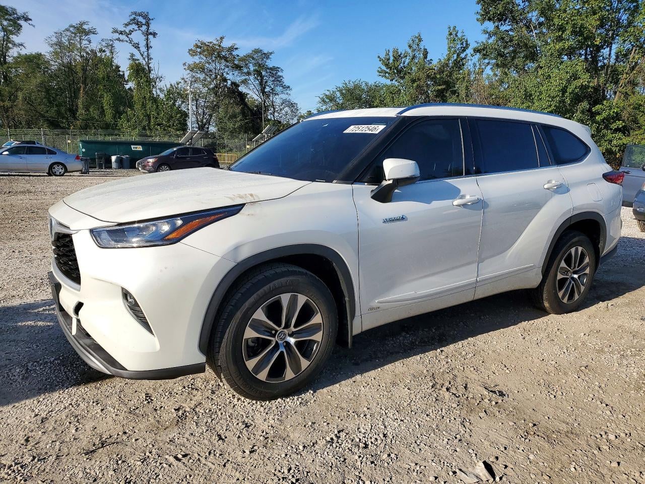 2020 TOYOTA HIGHLANDER HYBRID XLE | 5TDHBRCH0LS503807 | UPCARS