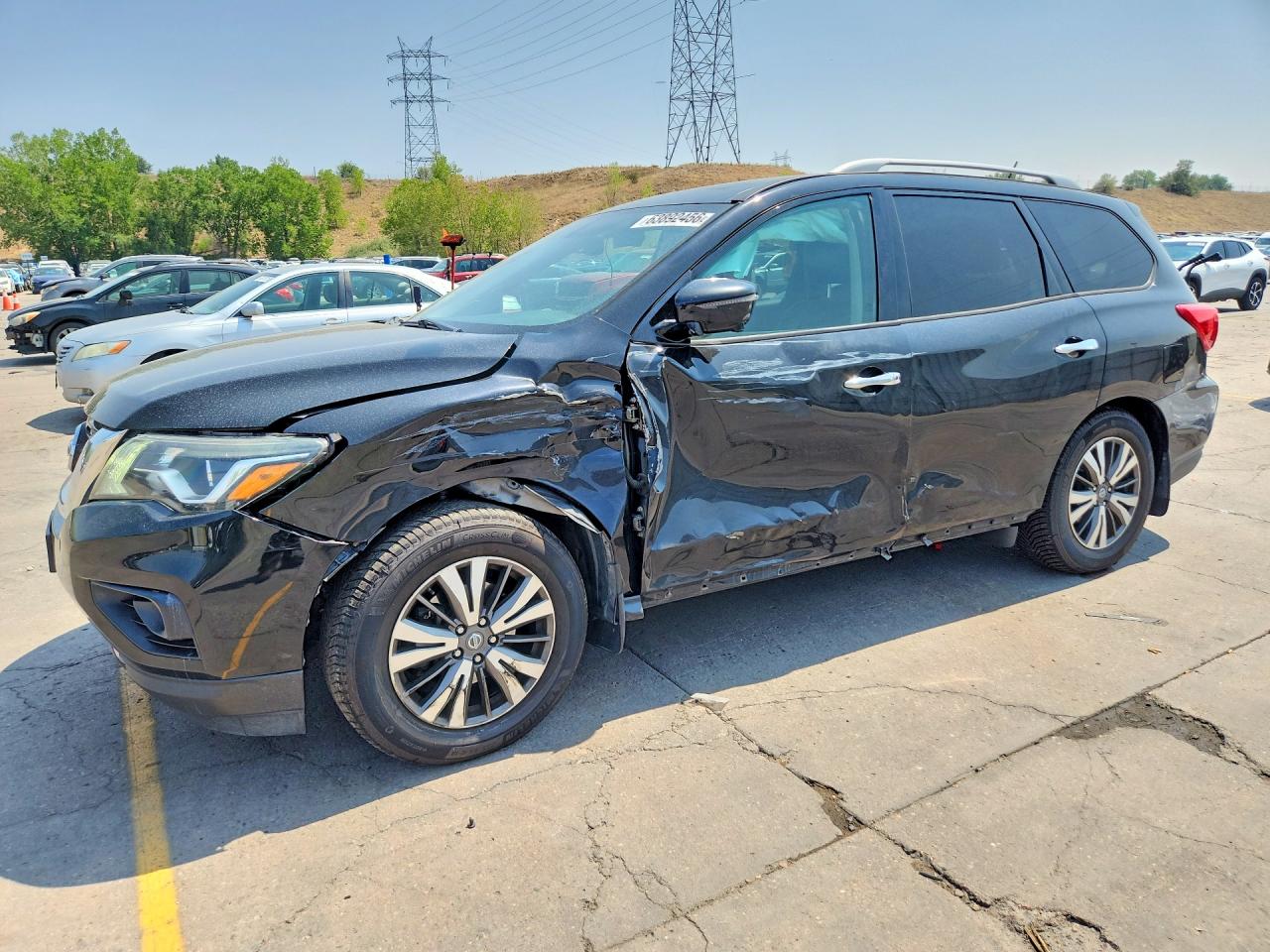 2017 NISSAN PATHFINDER SL | 5N1DR2MM1HC650669 | UPCARS