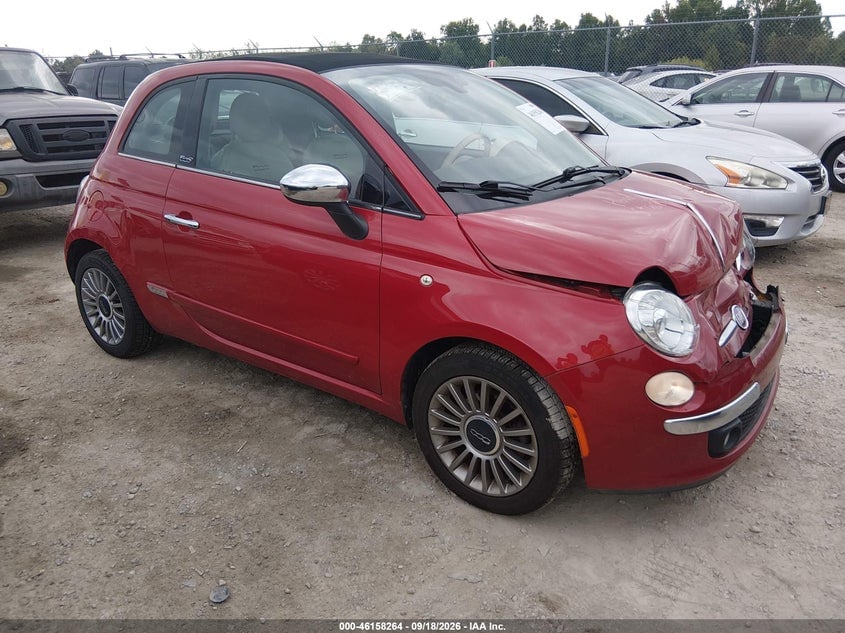 2012 FIAT 500C LOUNGE | 3C3CFFER2CT335228 | UPCARS