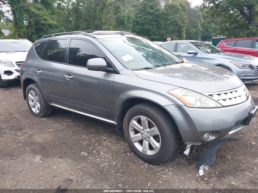 2006 NISSAN MURANO SL | JN8AZ08W56W543793 | UPCARS