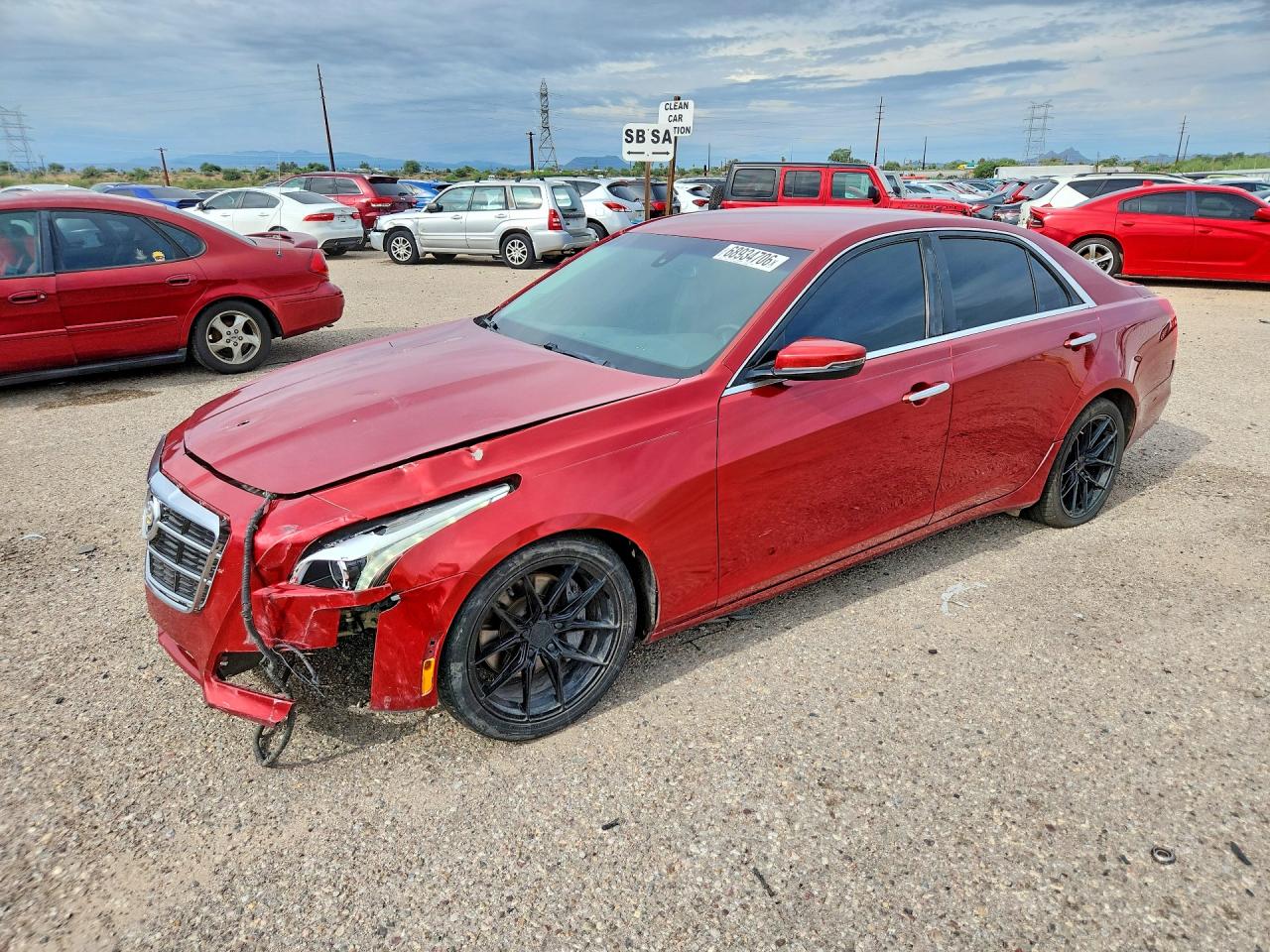 2014 CADILLAC CTS | 1G6AP5SX2E0192698 | UPCARS