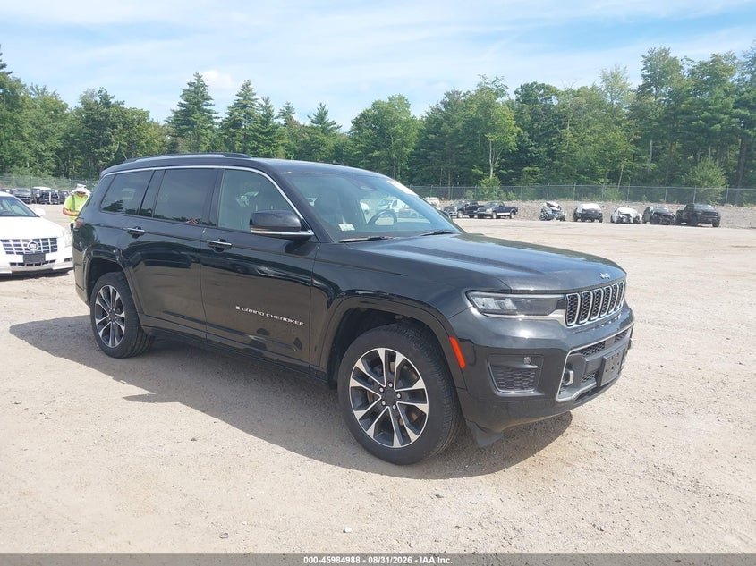 2021 JEEP GRAND CHEROKEE L OVERLAND 4X4 | 1C4RJKDG8M8187454 | UPCARS