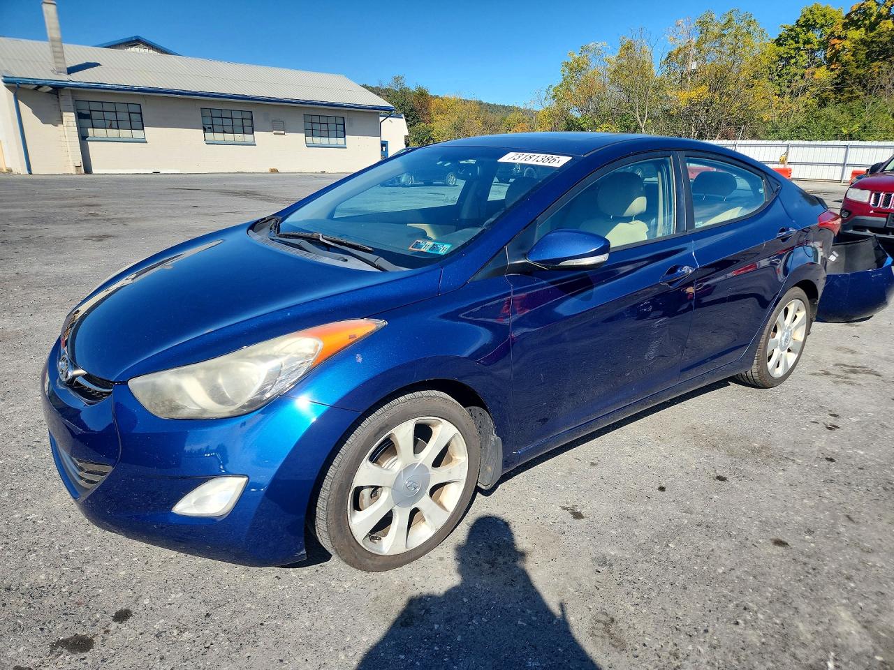 2013 HYUNDAI ELANTRA LIMITED | KMHDH4AE5DU523536 | UPCARS