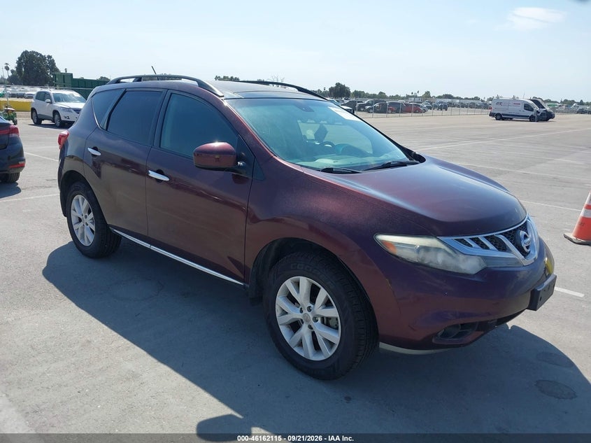 2014 NISSAN MURANO SL | JN8AZ1MU2EW417819 | UPCARS