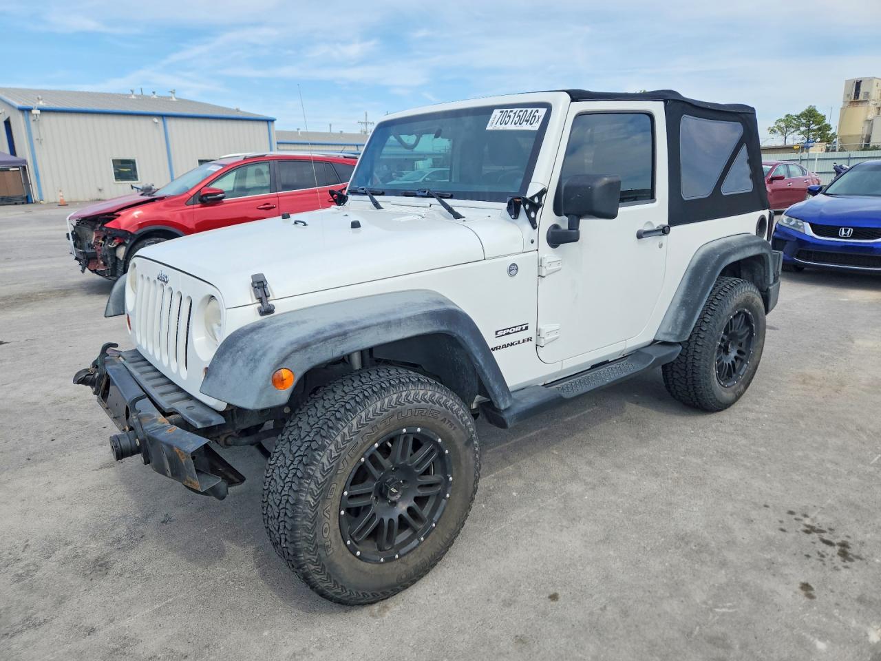 2012 JEEP WRANGLER SPORT | 1C4GJWAG9CL162500 | UPCARS