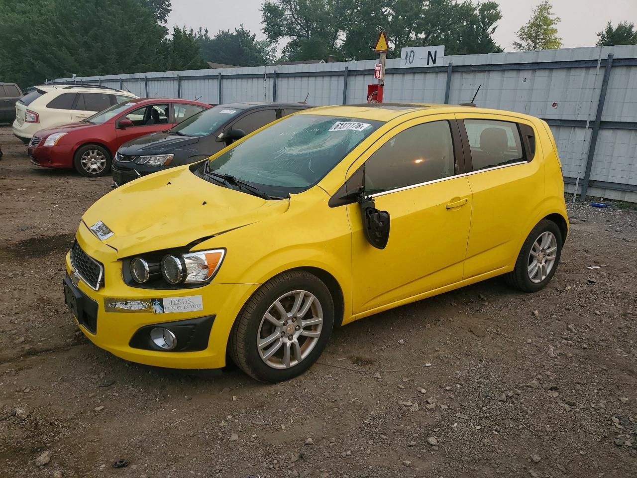 2016 CHEVROLET SONIC LT | 1G1JC6SG5G4117903 | UPCARS