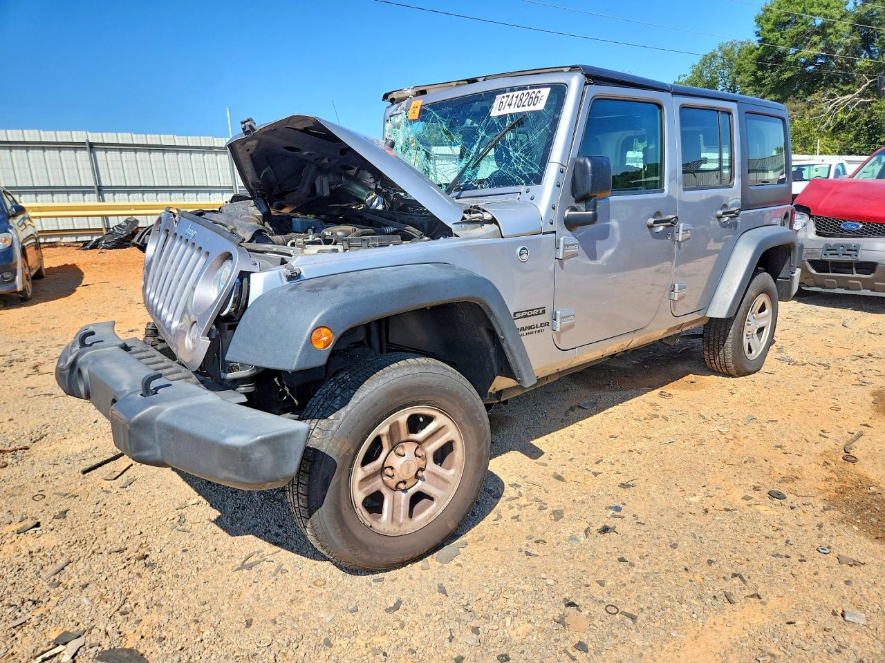 2017 JEEP WRANGLER SPORT | 1C4BJWKG9HL648711 | UPCARS