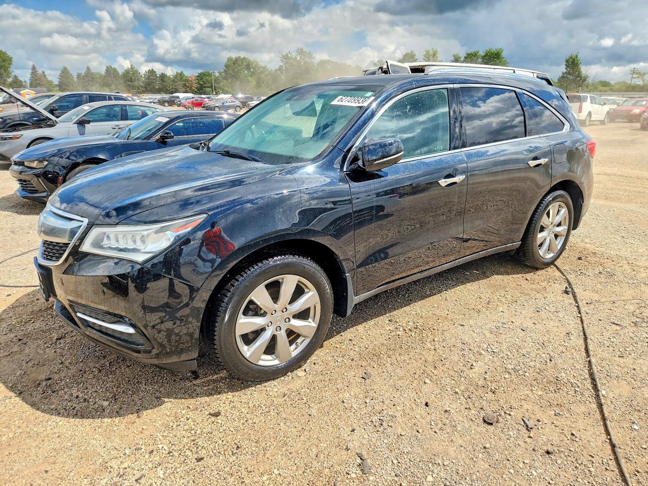 2016 ACURA MDX ADVANCE | 5FRYD4H95GB013483 | UPCARS