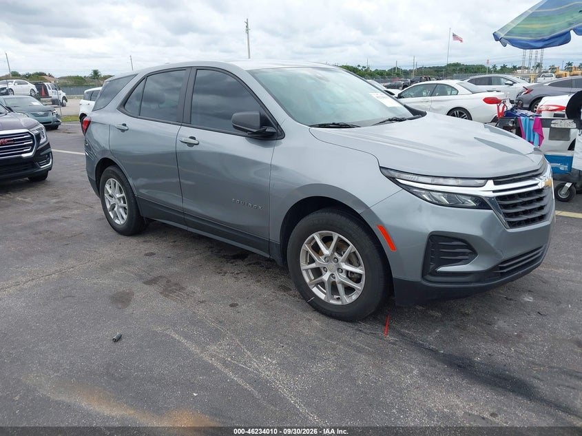 2023 CHEVROLET EQUINOX FWD LS | 3GNAXHEG4PL165817 | UPCARS
