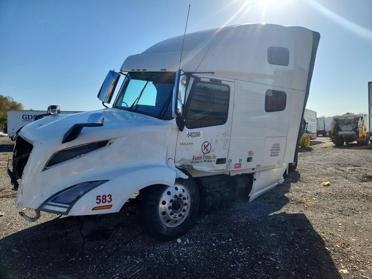 2023 VOLVO VN SEMI TRUCK | 4V4NC9EH9PN316319 | UPCARS