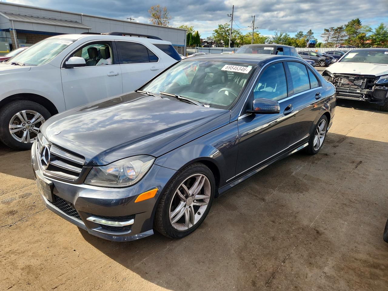 2014 MERCEDES-BENZ C-CLASS 300 4MATIC | WDDGF8AB7EG208568 | UPCARS