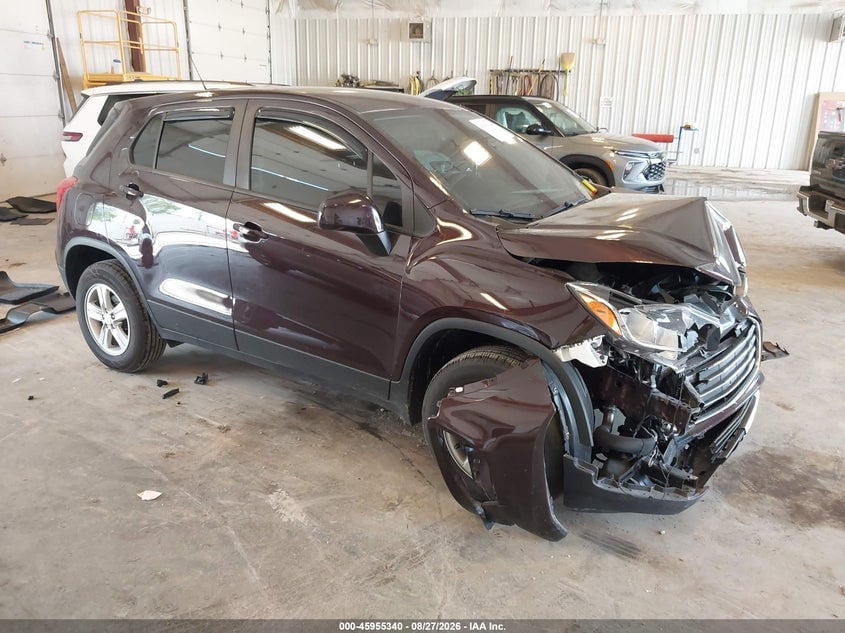 2022 CHEVROLET TRAX AWD LS | KL7CJNSM8NB505333 | UPCARS