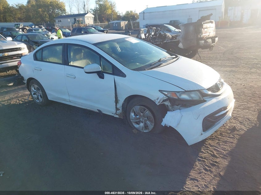 2015 HONDA CIVIC LX | 19XFB2F58FE255210 | UPCARS