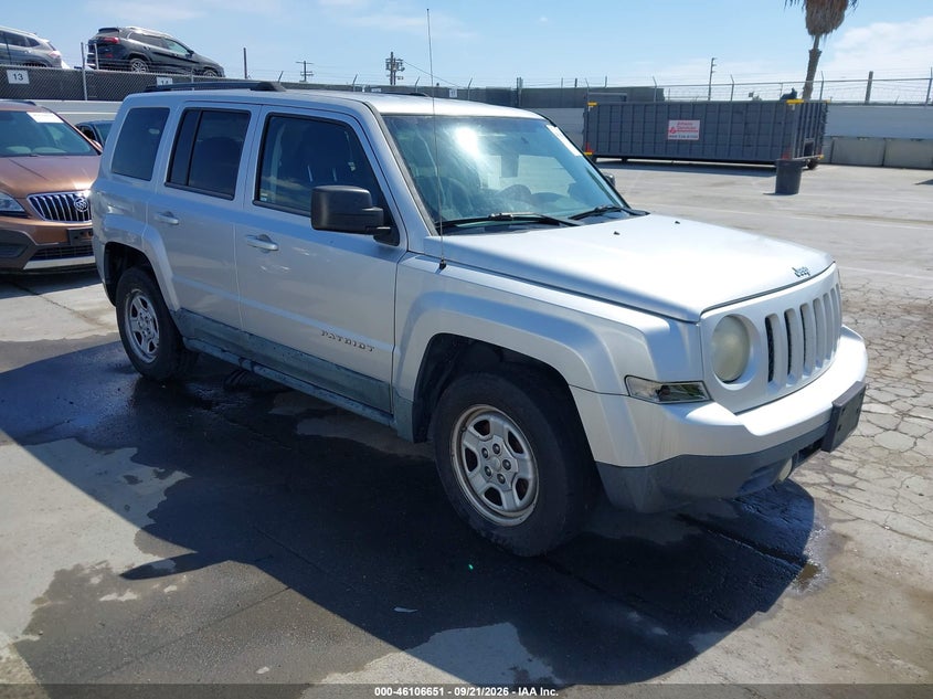 2011 JEEP PATRIOT SPORT | 1J4NT1GA6BD267036 | UPCARS