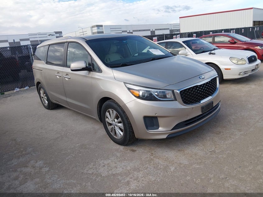 2017 KIA SEDONA LX | KNDMB5C17H6250146 | UPCARS