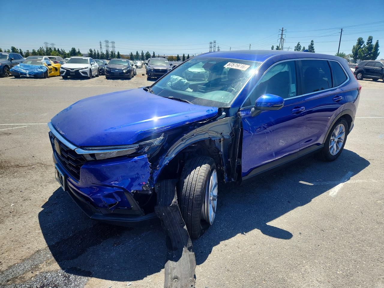 2024 HONDA CRV EX | 2HKRS3H49RH313137 | UPCARS