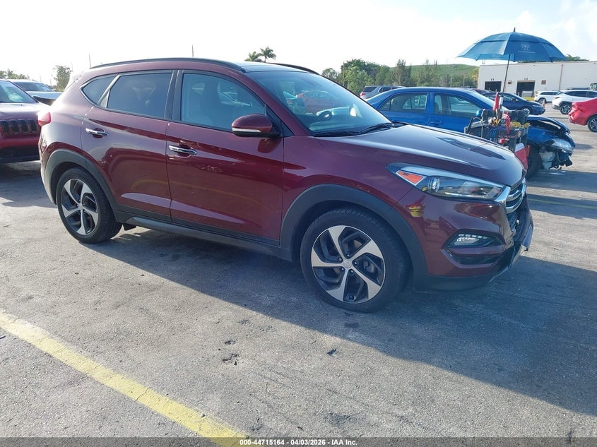 2016 HYUNDAI TUCSON LIMITED | KM8J33A29GU138566 | UPCARS