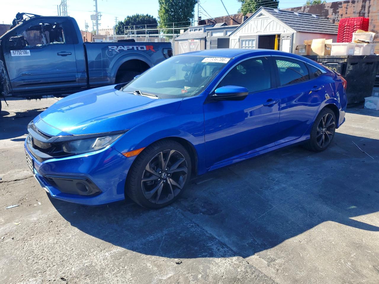 2020 HONDA CIVIC SPORT | 19XFC2F82LE014813 | UPCARS