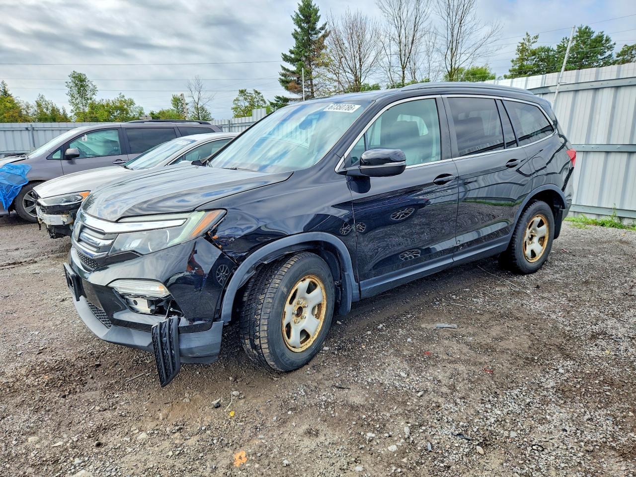2017 HONDA PILOT EXLN | 5FNYF6H78HB500345 | UPCARS