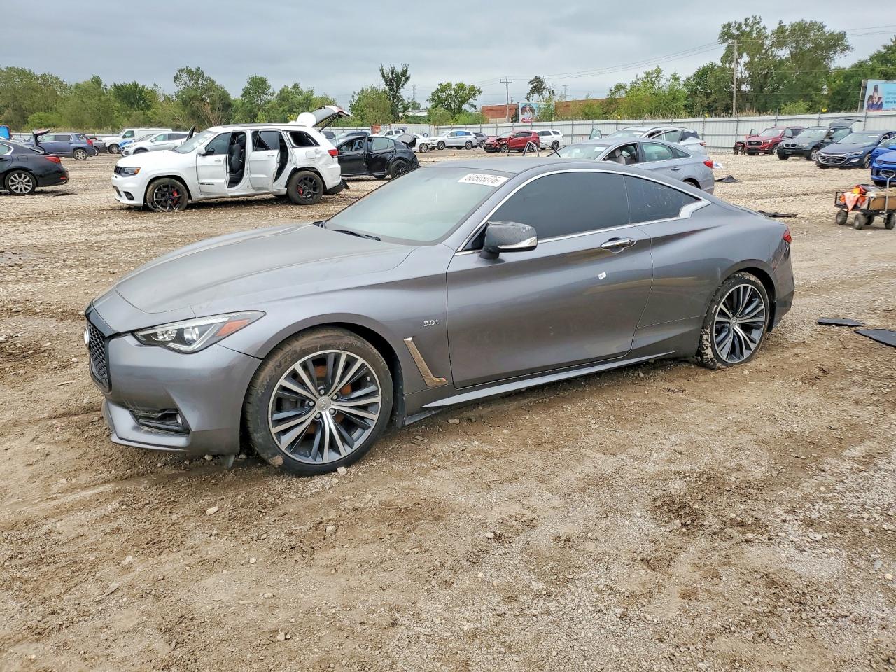2018 INFINITI Q60 3.0T LUXE | JN1EV7EL0JM391702 | UPCARS