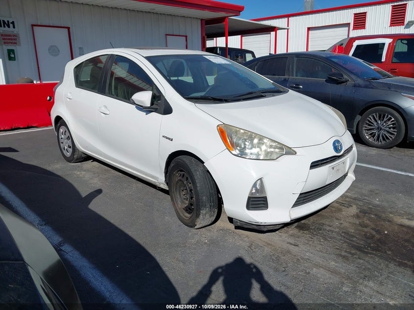 2012 TOYOTA PRIUS C THREE | JTDKDTB3XC1021166 | UPCARS