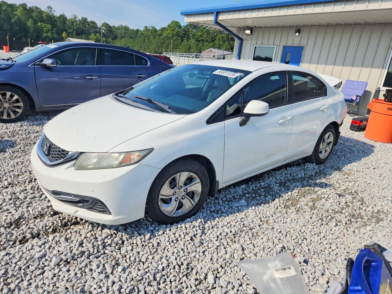2013 HONDA CIVIC LX | 19XFB2F55DE026836 | UPCARS