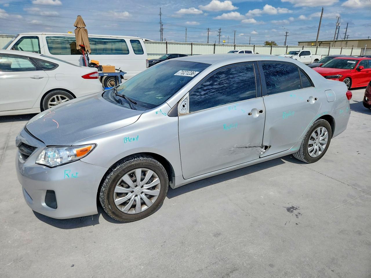 2013 TOYOTA COROLLA LE | 2T1BU4EE2DC960778 | UPCARS