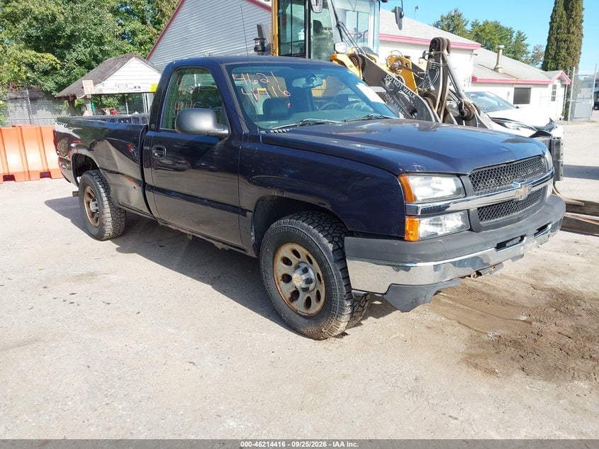 2005 CHEVROLET SILVERADO 1500 WORK TRUCK | 1GCEK14V95Z222700 | UPCARS