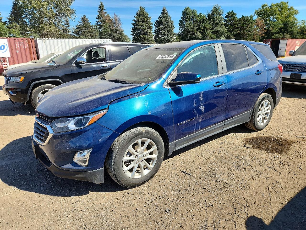 2021 CHEVROLET EQUINOX LT | 3GNAXKEV0ML391800 | UPCARS