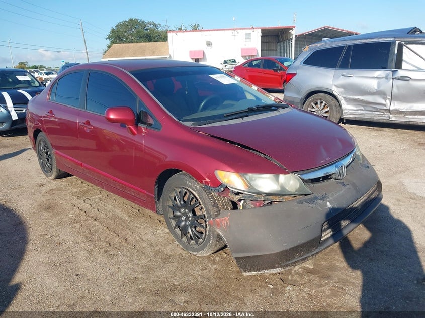 2007 HONDA CIVIC LX | 1HGFA16537L087791 | UPCARS