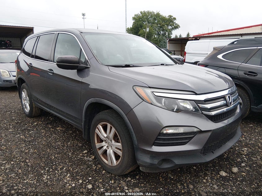 2016 HONDA PILOT LX | 5FNYF6H14GB079931 | UPCARS