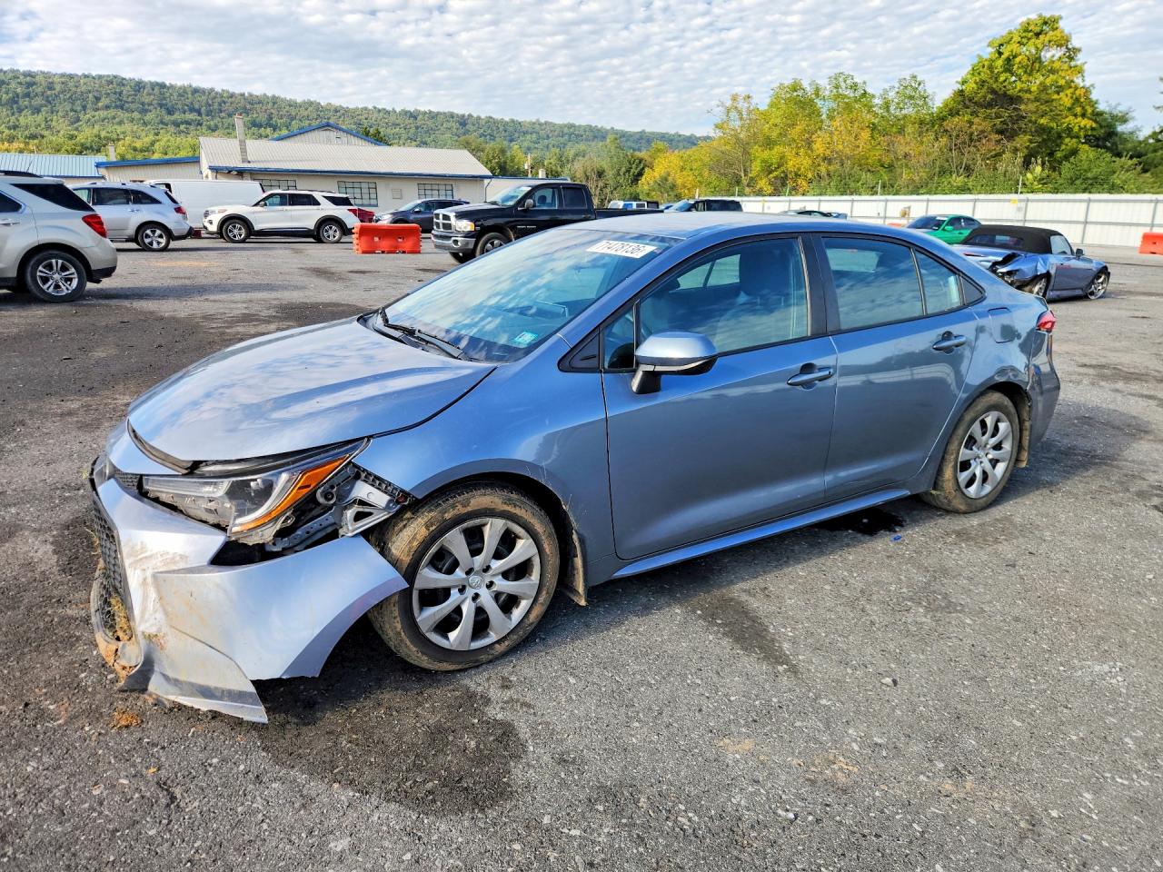 2021 TOYOTA COROLLA LE | 5YFEPMAE0MP161107 | UPCARS