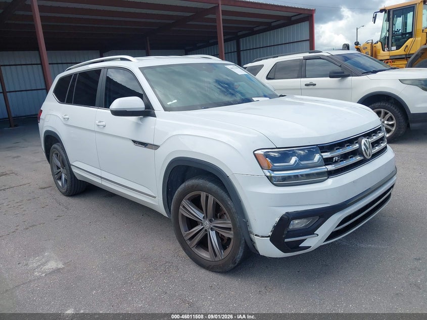 2019 VOLKSWAGEN ATLAS 3.6L V6 SE W/TECHNOLOGY R-LINE | 1V2YR2CA1KC558982 | UPCARS