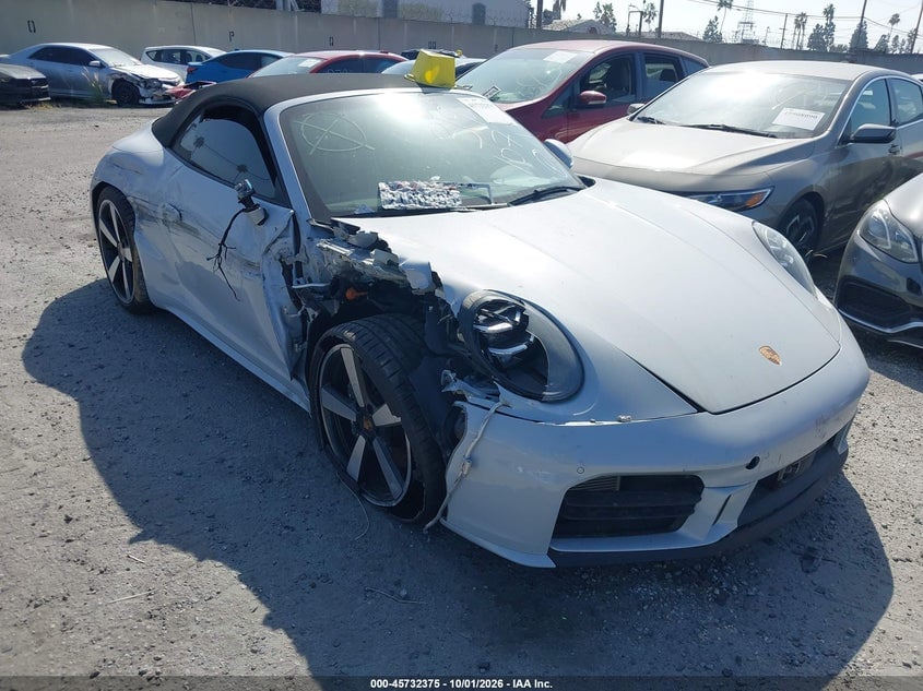 2025 PORSCHE 911 CARRERA CABRIOLET/CARRERA T CABRIOLET | WP0CA2A91SS235467 | UPCARS