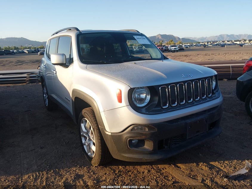 2017 JEEP RENEGADE LATITUDE 4X4 | ZACCJBBB1HPG28207 | UPCARS