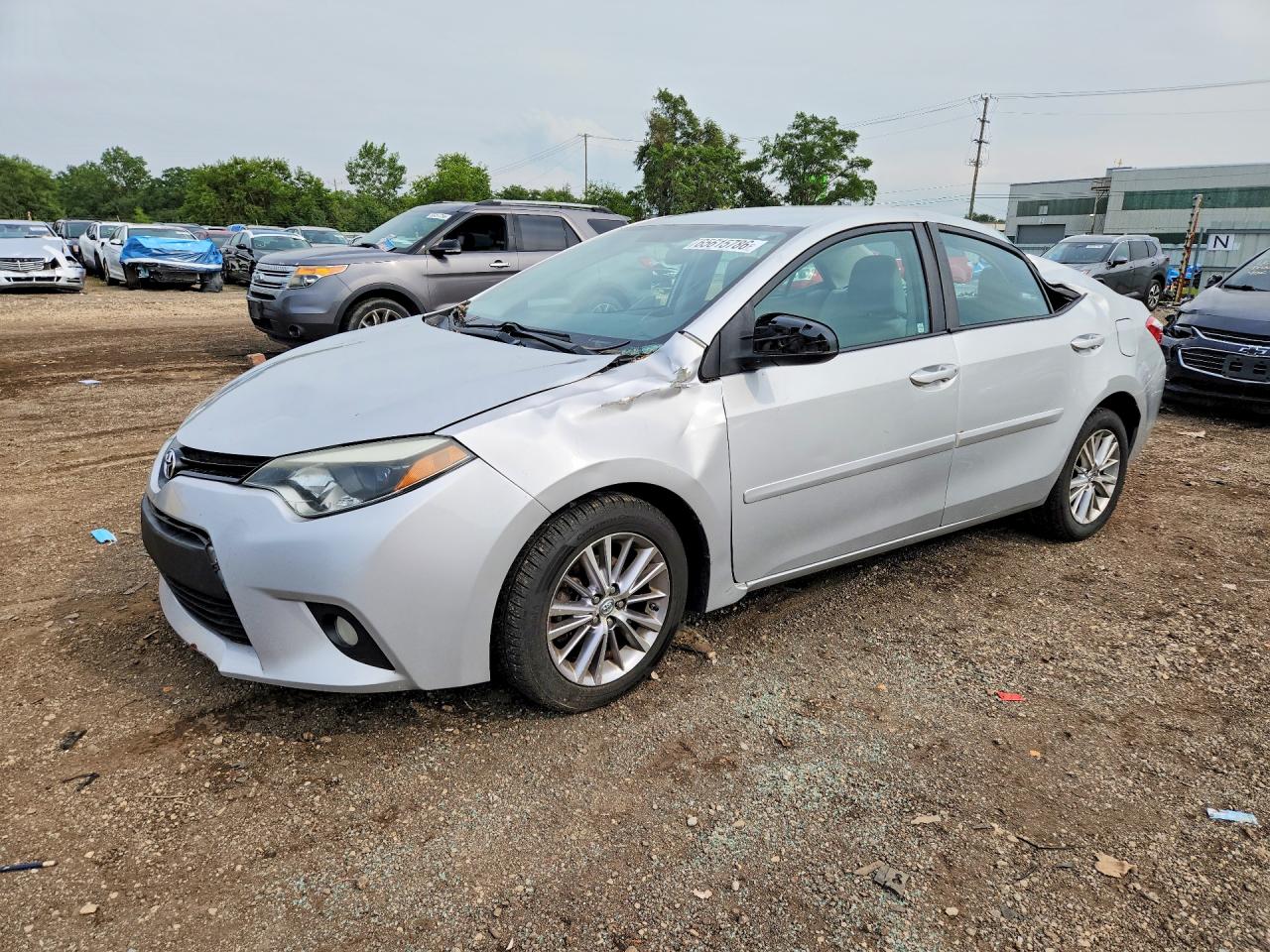 2014 TOYOTA COROLLA LE PLUS | 5YFBURHE3EP128490 | UPCARS