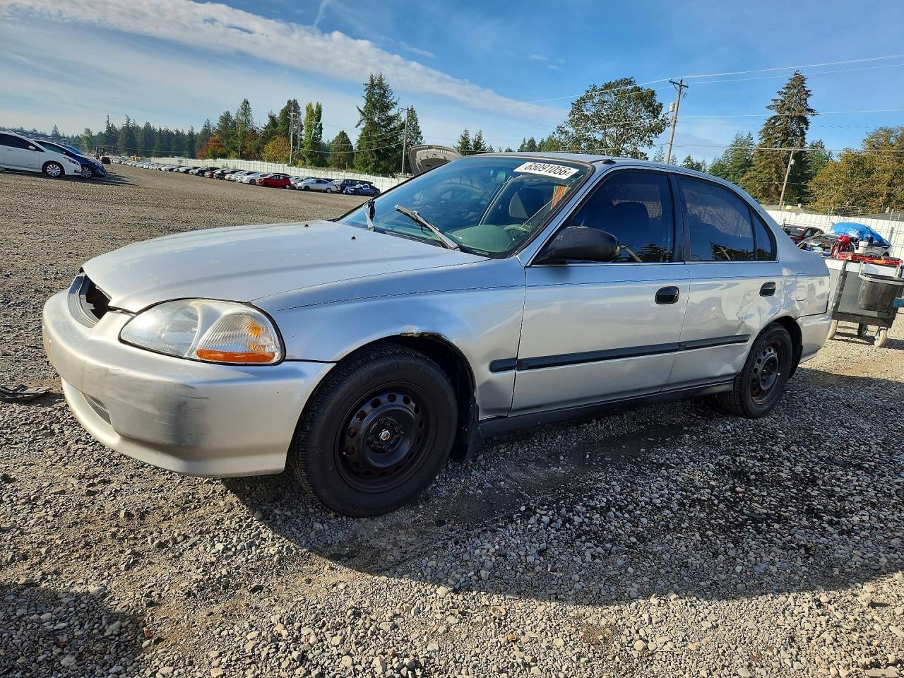 1998 HONDA CIVIC LX | 2HGEJ6675WH529816 | UPCARS