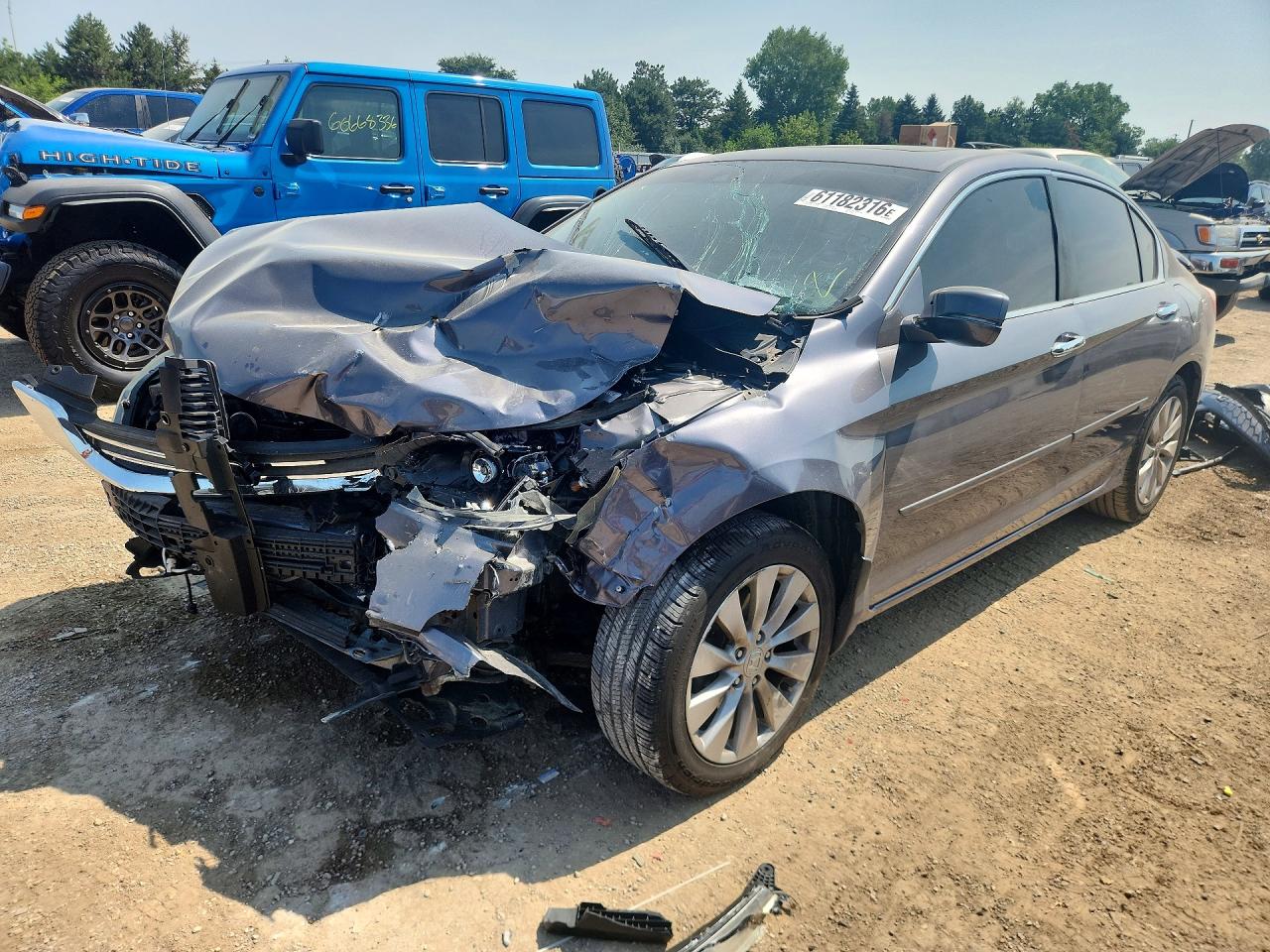 2014 HONDA ACCORD EXL | 1HGCR2F86EA138625 | UPCARS
